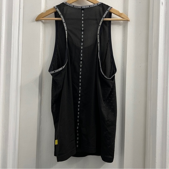 Opening Ceremony Unisex BOX LOGO MESH TANK, black and white size M - Picture 7 of 9